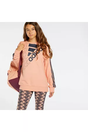 adidas Mulher Camisolas sem capuz - Essential Logo - - Sweat Rapariga tamanho