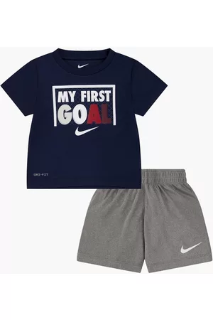 Nike Menino Sets - Conjunto - Cinza - Conjunto Menino tamanho
