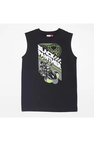 Marvel Homem Camisolas sem capuz - Camisola s/alças Patera Negra - - Camisola s/alças Rapaz tamanho