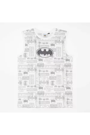 DC Menino T-shirts & Manga Curta - 0172-wa Dc Jr Cmta Sm Alg Batman - tamanho