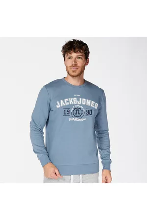 JACK & JONES Homem Sweatshirts - Sweat - Cinza - Sweat Homem tamanho