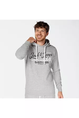 JACK & JONES Homem Sweatshirts - Weatshirt - Cinza - weatshirt Homem tamanho