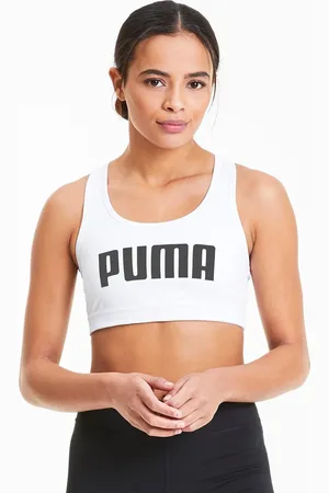 Sutiã esportivo de Fitness Puma 4 KEEPS Mulher Amarelo Preto