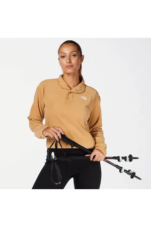 The North Face The Home Safe Snap - Bege - Sweatshirt Mulher