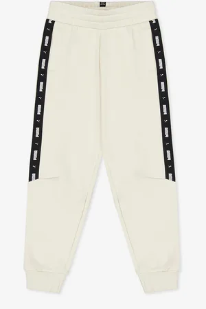 PUMA Tape - Preto - Calças Punho Rapaz