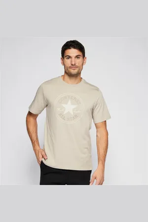 Converse Star Chevron - Bege - T-shirt Algodão Homem