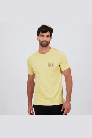 Rip Curl Bach - - T-shirt Algodão Homem