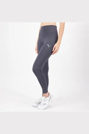 PUMA Leggings - Cinza - Leggings Cintura Alta Mulher