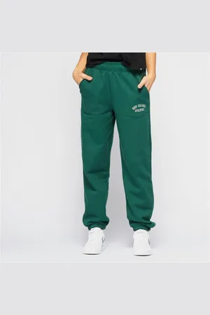 New Balance Calças - Caqui - Calças Algodão Mulher
