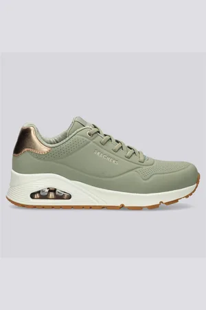 Skechers Uno - Caqui - Ténis Câmara Ar Mulher