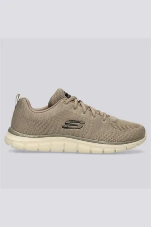 Skechers Track - Bege - Ténis Running Homem