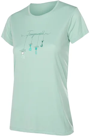 Trangoworld Trango Zalabi - Verde - T-shirt Montanha Mulher MKP