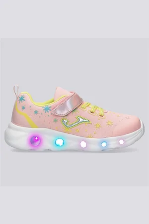 Joma Space - Rosa - Sapatilhas Luzes Menina
