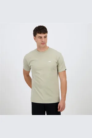 Vans V Logo - Caqui - T-shirt Algodão Homem