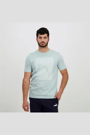 PUMA Ess Block - - T-shirt Algodão Homem