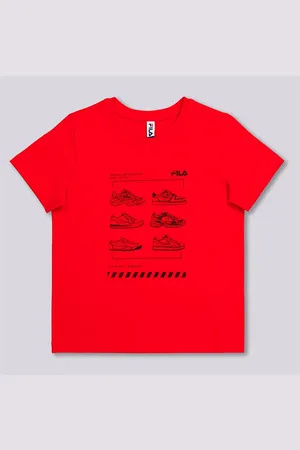 Fila - T-shirt Algodão Menino