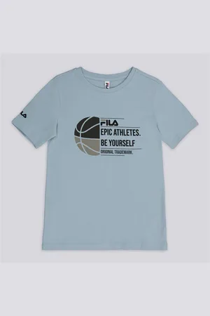 Fila T-shirt - - T-shirt Algodão Rapaz