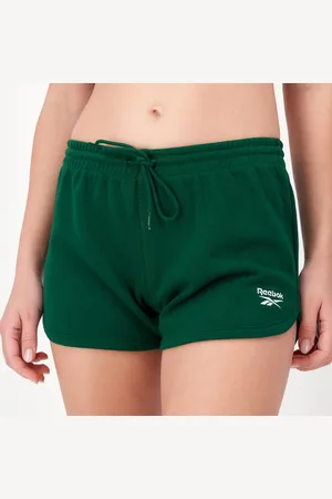 Reebok Logo - - Calções Curtos Mulher