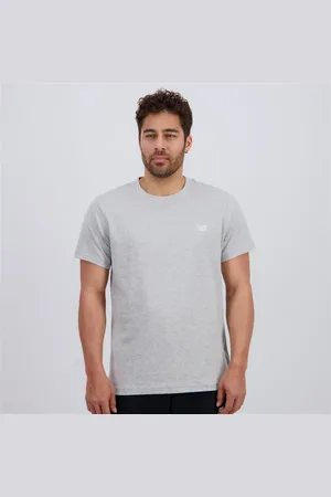 New Balance T-shirt - Cinza - T-shirt Algodão Homem