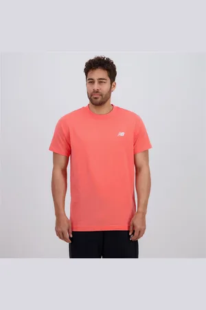 New Balance T-shirt - Rosa - T-shirt Algodão Homem