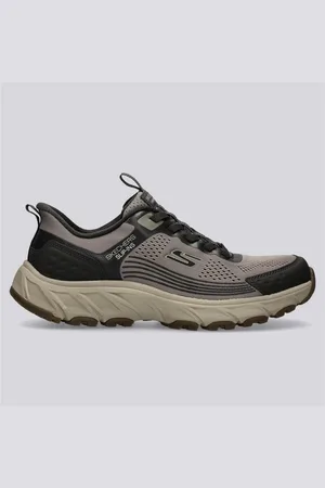 Skechers Hillcrest 2.0 - Cinza - Ténis Trekking Homem