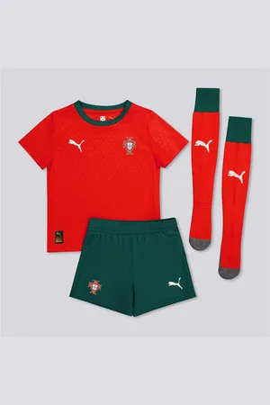 PUMA 1º Equipamento Portugal 24/25 - - Futebol Criança MKP