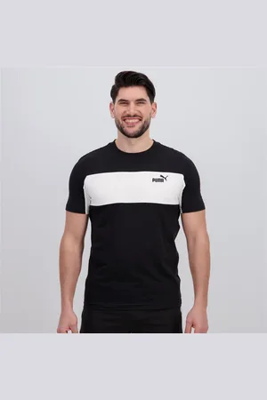 PUMA Ess Block - - T-shirt Algodão Homem