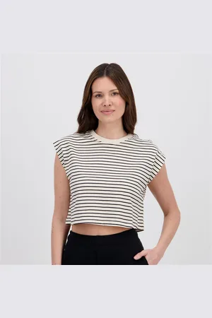 JACK & JONES T-shirt - - Crop Top Mulher