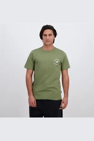 New Balance New Balanc - Caqui - T-shirt Algodão Homem