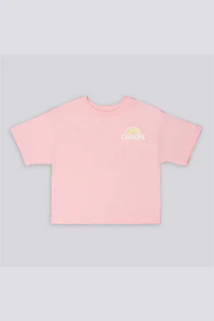 Converse All Star - - T-shirt Algodão Rapariga