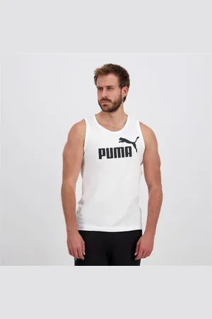 PUMA Ess Block - - T-shirt Algodão Homem