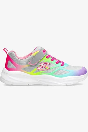 Skechers Power Jams - Cinza - Sapatilhas Running Menina