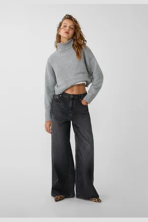Stradivarius Camisola de malha de tato suave L