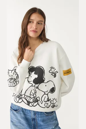 Stradivarius Sweatshirt peanuts M