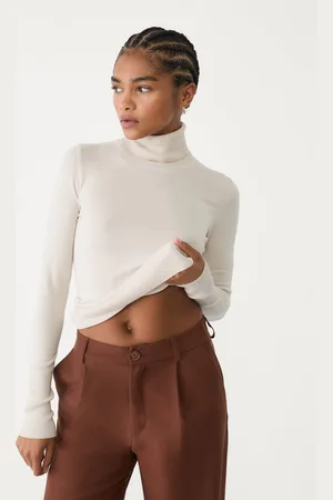Stradivarius Camisola de malha em cisne L