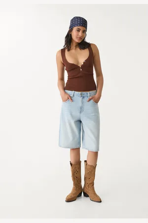 Stradivarius D95 Jorts bermuda denim 42