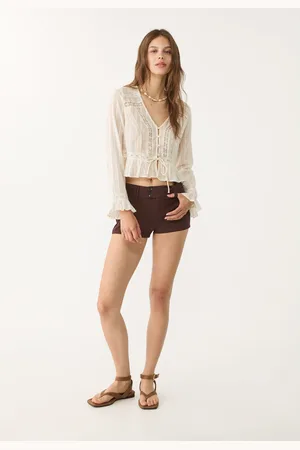 Stradivarius Mini calções de vestir XL