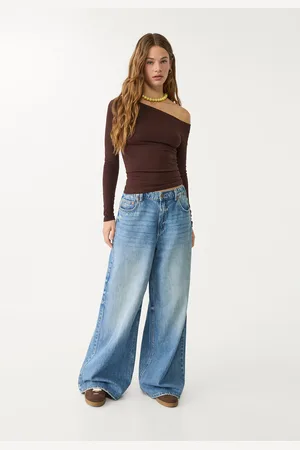 Stradivarius D99 Jeans wide loose 34