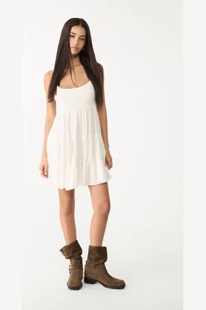 Stradivarius Vestido curto fluido S