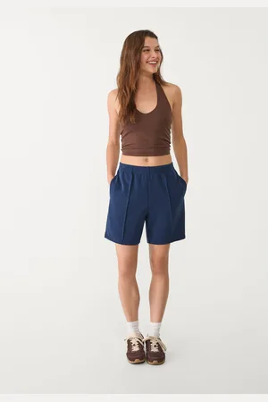 Stradivarius Bermudas de toque suave M