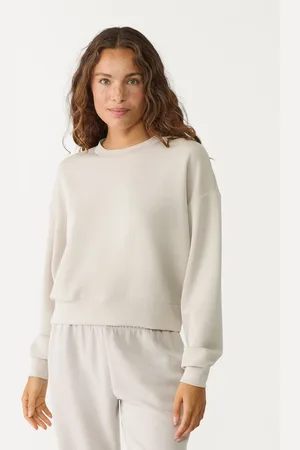 Stradivarius Sweatshirt modal de tato suave S
