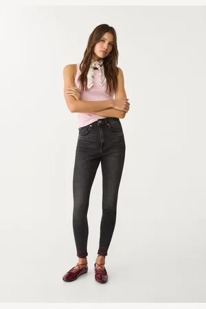 Stradivarius D09 Jeans skinny super high waist 38