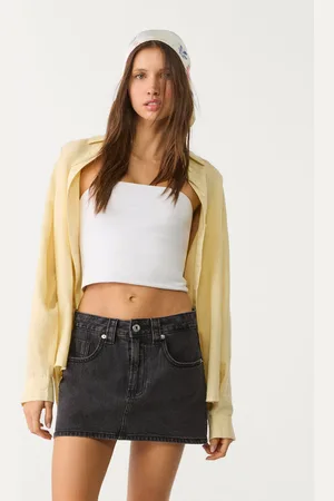 Stradivarius D62 Saia calças denim 40