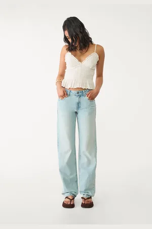 Stradivarius D03 Jeans straight low 38