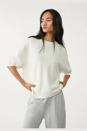 Stradivarius Sweatshirt básica de tato suave L