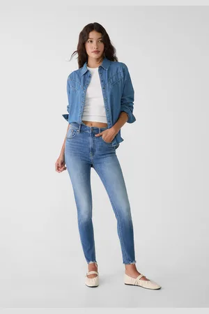 Stradivarius D07 Jeans skinny regular waist 42