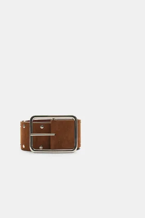 Stradivarius Cinto largo com tachas 80