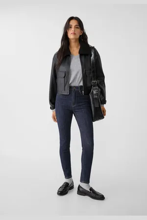 Stradivarius D07 Jeans skinny regular waist 34
