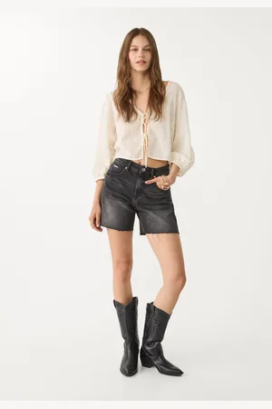 Stradivarius D93 Short denim longline 44