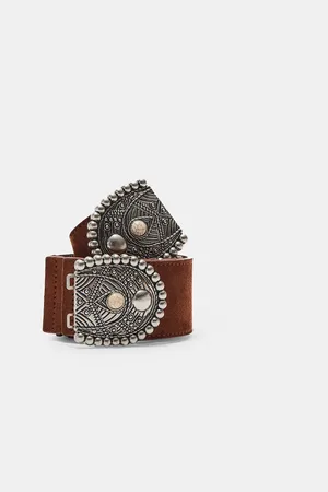 Stradivarius Cinto elástico combinado com fivela M